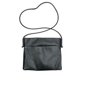 Elizabeth and James Women's Black Soft Leather Purse Shoulder Bag